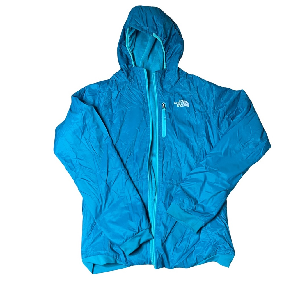 The North Face Reversible Jacket! REFLECTIVE MATERIAL on the other side.